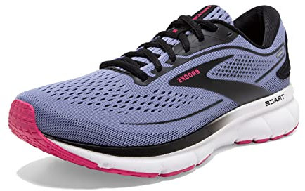 Brooks Damen Trace 2 Laufschuh, Purple Impression Black Knocko, 37.5 EU