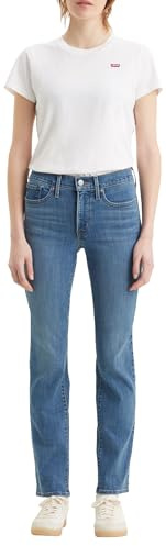 Levi's 314 Shaping Straight, Jeans Donna, Lapis Bare, 27W / 30L