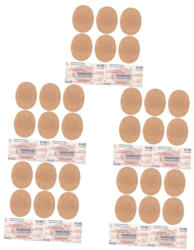Healeved 250piezas Parche Adhesivo Elástico Transpirable Para Heridas Curitas Flexibles Para Cuidado De Piel Sensible Forma Versátil Para Uso Articulaciones y Cuerpo