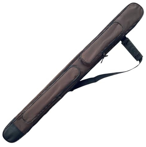 HJHUUA 105 cm monolager svärdväskor, vattentät svärdväska i oxfordtyg, rymmer 1 svärd, ryggsäck med justerbara axelremmar för gåvor, katana, bokken, Tai chi-svärd, fiskespö