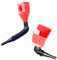 Automotive Oil and Household Uses Car Plastic Funnel Petrol Diesel Screen With Wide Spout W/Extendable Flexible Spout (2 Pack) (Red)
