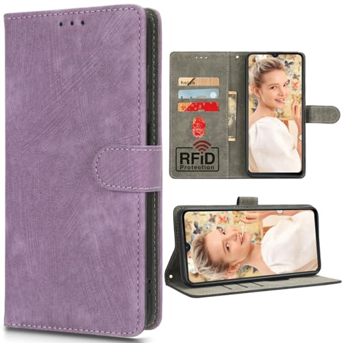BAILI RFID-blockerande fodral för Cricket Icon Plus 2026, kickstand, korthållare, plånboksfodral för Cricket Icon Plus 2026-04