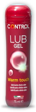 Control Lub Gel Warm Touch Gel Lubrificante A Base D'Acqua con Effetto Caldo - 100% Made in Italy - 75 Ml
