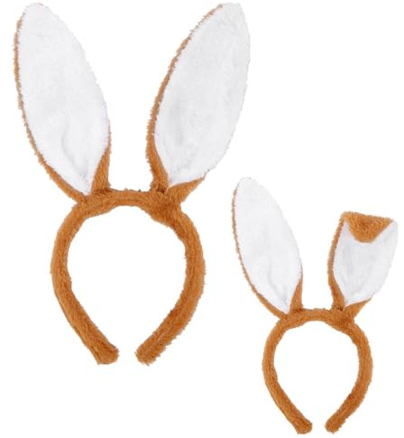 W WIDMANN MILANO Party Fashion - Diadema con orejas de conejo, animal, conejo, fiesta temática, carnaval