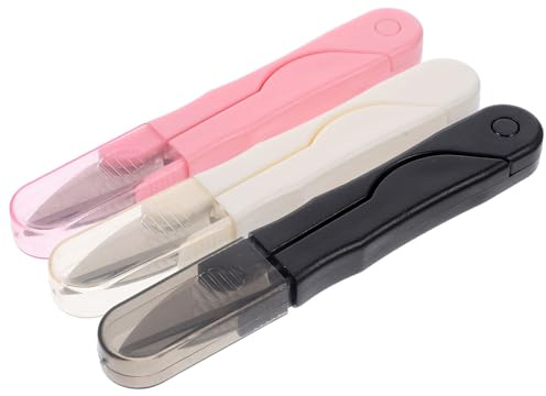 Veemoon 3 piezas Tijeras para Hilo y Bordado Afiladas y Compactas Accesorio Duradero para Sastrería y Manualidades Colores Surtidos