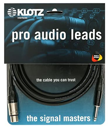 Klotz M1Fp1K0200 Xlr To Jack Cable Kabel 2m