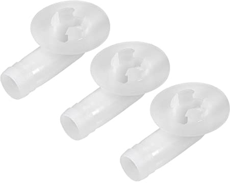 Tool parts Air Conditioner Drain Hose Connector Elbow Fitting for Window AC Unit 18mm 3Pcs