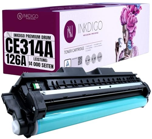 Bildtrommel CE314A - Premium TÜV Trommel Kompatibel für drucker HP 126A Color LaserJet Pro CP 1021 1022 1023 1025 1026 1027 1028 MFP M 175 M 275