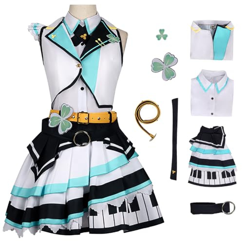 AYIMEIS Hanasato Minori/Hinomori Shizuku/Momoi Airi/Kiritani Haruka Cosplay Costume Déguisement de Project Sekai Uniforme Noël Halloween Carnaval Fête Performance Anime Costume Adulte S-3XL