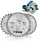Lame de scie Circulaire en carbure de tungstène 210 mm x 30 mm 24/48/60 Dents pour meuleuse d'angle