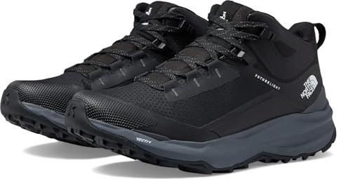 The North Face NF0A7W6BNY71 W VECTIV EXPLORIS 2 MID FUTURELIGHT Donna, TNF BLACK/VANADIS GREY EU 37