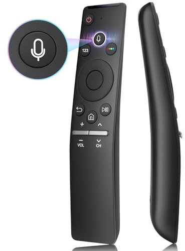 Sprach Fernbedienung für Samsung Smart TV, Geeignet für Alle Original Samsung Fernseher mit Sprachfunktion