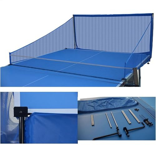 Rete di cattura per palline da ping pong, rete professionale per il riciclaggio delle palline da ping pong, rete da pratica si attacca al tavolo da tennis per la raccolta di palline, attrezzatura da