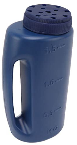 Eujgoov Hand Spread Handheld Fertilizer Handheld Fertilizer Spreader, Seed Spreader Sturdy Structure for Universal Use, Backyard - Wide Applications (Blue)