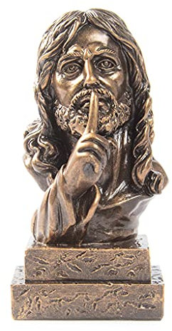YAOGUI Resina Per Testa Busto Statua Bronzo Antico Scultura Religiosa Figura Statue E Figurine Divertente