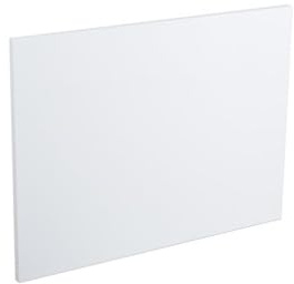 NRG Modern Bathroom L Shaped Bath Panels MDF End Bath Panel 700mm Gloss White