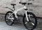 Kcolic 26 Zoll Fahrrad Mit Mechanischem Scheibensystem, 21 Gang Klapp Mountainbike, Einstellbare Sattelhöhe, Integrierte Räder C,26in
