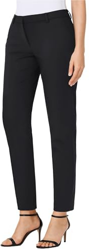 SEMARO Dress Pants Women Business Casual Work Pant Stretchy High Waist Office Slacks Trousers with Pockets Black