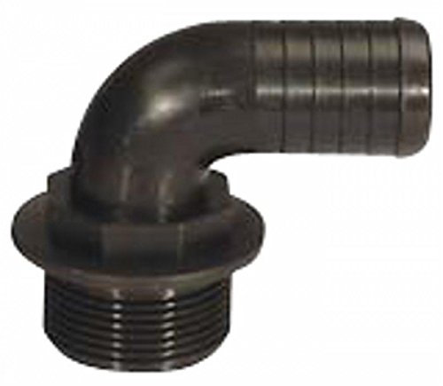 Raccordo portagomma curvo filetto maschio G 1/2 di Ama