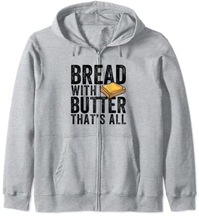 Moule à pain amusant avec du beurre Sweat à Capuche