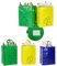 Generico DAGHome Borse Raccolta Differenziata Interno - Contenitori Raccolta Differenziata per Vetro, Carta e Plastica - Set Pattumiera colorata -
