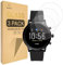 Mr.Shield Screen Protector compatible with Fossil Gen 5 Smartwatch The Carlyle HR [Tempered Glass] [3-PACK] [Japan Glass with 9H Hardness]