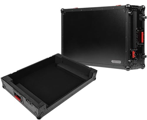 Gator Cases ONYX Series Flight Case for Denon DJ Prime 4 and Prime 4+ DJ Controller, (G-ONYX-PRIME4)