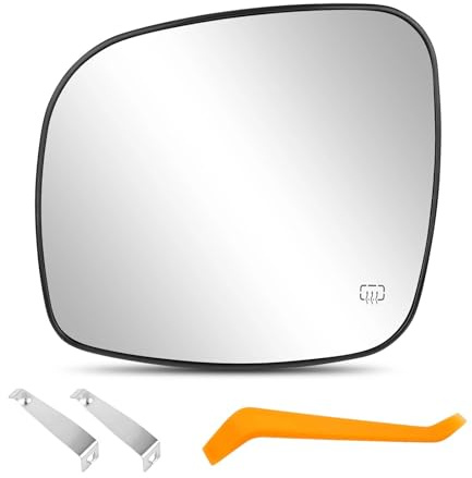 Vingdörr Spegel Glas För Dodge För Grand För Caravan För Chrysler För Town För Country 2008-2016 Vänster Höger Dörr Uppvärmd Backspegelglas Backspegel(Left Driver Side)