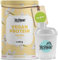 Poudre de protéines végétaliennes Vanille avec shaker B2 et zinc – Alternative à la poudre de protéines de lactosérum – Flavor : vanille – Poudre de protéines végétaliennes (1 boîte (1 x 600 g),