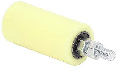 Rouleau de guidage pour portail coulissant en nylon dur robuste 100 mm