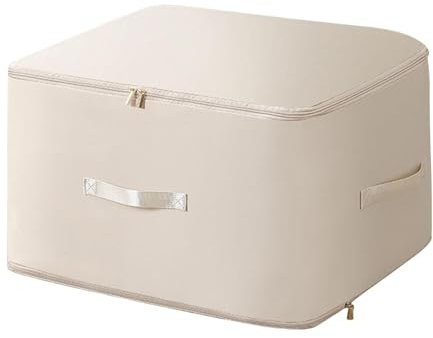 Borsa per riporre vestiti, biancheria da letto, bidoni portaoggetti, borsa grande per biancheria da letto, borsa portaoggetti in tela lavabile, scatole da imballaggio, borsa jumbo per coperte,