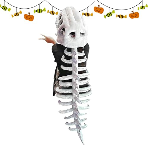 Generico Costume Da Dinosauro Gonfiabile - Set Costume Da Scheletro Di Dinosauro Di Halloween | Per Foto Per Donne Uomini Adulti Bambini Giochi Di Ruolo Spettacoli Di Feste Eventi Vacanze Di Complean