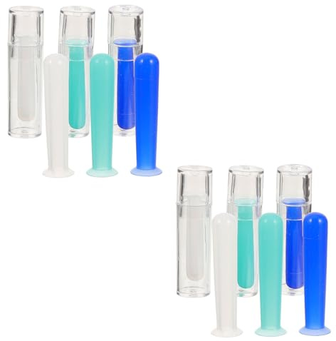 SOESFOUFU 12pcs Hard Contact Lens Remover Tool for RGP and Scleral Monthly and Daily Lenses - Plunger Suction Cup Inserter Tool with Storage Box