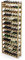 Lenmar, Weinregal aus Holz für Flaschen, Natur, RW-1, Wein, Flaschenregal, Kellerregal, Regale, Flaschenhalter (Natur, RW-1-91, 198 x 72,5 x 25, 13 liegen, 91 Flaschen)