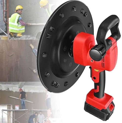 Macchina lisciatrice per cemento da 1680 W, levigatrice per pannelli elettrici, macchina lisciatrice per cemento e paletta, lucidatrice senza fili,1Battery