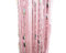 Yiyida 1 Panel String Beaded Fadenvorhang Fadengardine T¨¹rvorhang 300 x 300 cm, f¨¹r Raumteilen und Deko (Pink)