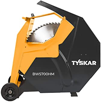 Wippkreissäge BWS700HM 5000 Watt 400V HM-Sägeblatt Ø700mm Schnitt- Ø 250mm Schnittlänge bis 1500mm