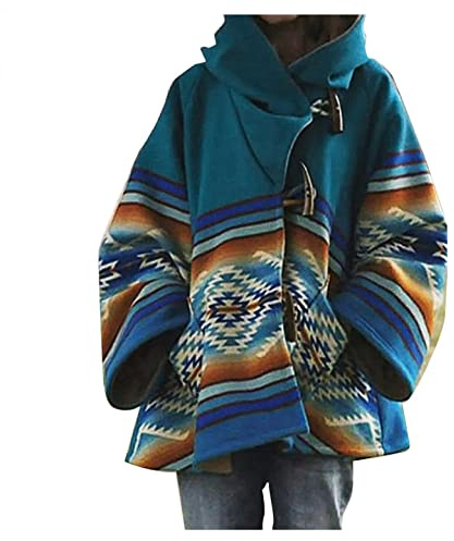 Damenmantel Winter Yellowstone Beth Dutton Kelly Reilly Fleecejacke mit Kapuze Hornschnalle, Farbe: 001, 48