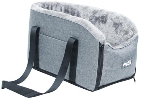 Siège D'auto pour Chien Et Chat, Siège Rehausseur pour Petit Chien Et Chat sur Accoudoir De Voiture, Sacs De Voyage Portables pour Chiens Et Chats, Fournitures pour Animaux De Compagnie