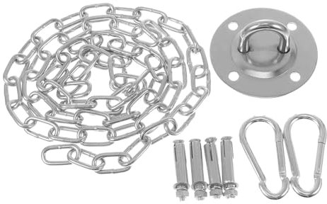 FUNOMOCYA Kit De Quincaillerie pour Support De Hamac Métallique Et Disque De Fixation pour Accessoire De Chaise