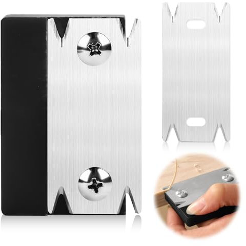 Furnierkantenschneider mit 1 Ersatzklinge, Kantenschneider Umleimer, Furnierkantenschneider Für Holzbearbeitung Mit 1 Ersatzklinge Für Kantenhobel Holz Pvc Abs Fasenhobel Einhandhobel