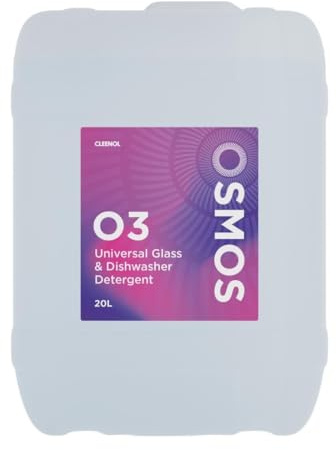 Osmos Universal Glass & Dishwasher Detergent, 20 Ltr