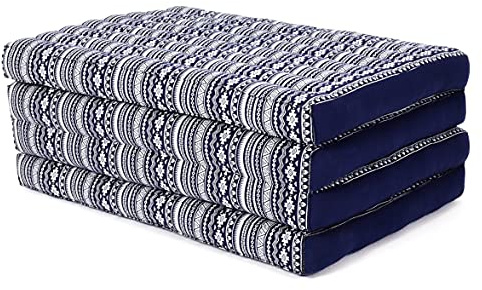 Leewadee Thai Vikbar Madrass 200 x 70 cm Kapok Futon Alternativ