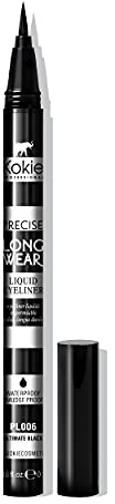 Kokie Precise Longwear Liquid Eyeliner, Waterproof, Smudge Proof