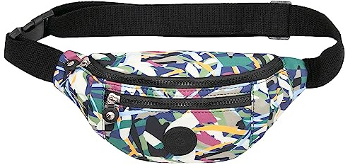 Long Keeper Sac banane pour homme et femme – Sac banane antivol pour la marche, la course à pied, la randonnée, sac banane tendance pour voyage en plein air, Graffiti coloré # Style2, 30 cm x 7 cm x