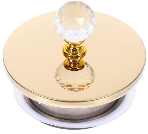 DECHOUS Coperchio in Acciaio Inossidabile Per Bollitore Parte Di Ricambio Per Contenitore Trasparente Accessorio Resistente All Usura Filtro Efficiente Per Foglie Di Tè Uso Domestico Facil