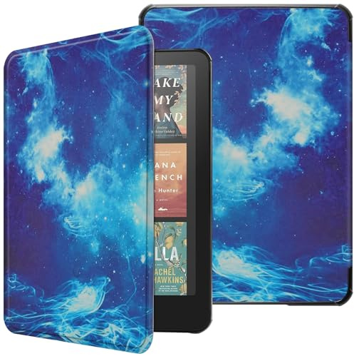 HGWALP Fodral för Kindle Paperwhite 7 tum (12:a generationen, 2024) och Colorsoft Signature Edition (1:a generationen, 2024), tunt och lätt fodral med automatisk standby/väckning