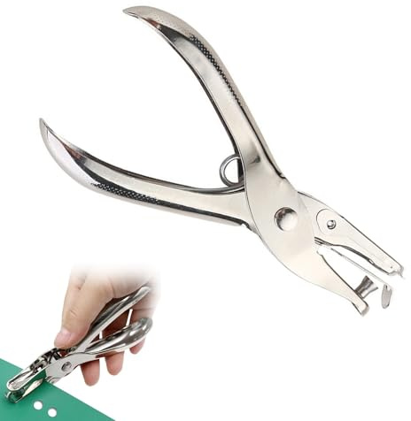 3 mm Mini Hole Punch - Ergonomic Single Hole Punch for Paper & Cardstock, Perfect for Crafts, Scrapbooking & Card Making