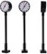 LQS62HO Neu 3 STK. H0 Bahnhof Uhr Modell bahnleuchten DB Beleuchtung Lampe