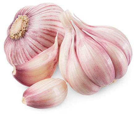 Hymor Violetter Knoblauch - 3 Knollen - Lila Knoblauch Ajo Morado aus Las Pedroñeras Spanien ohne Zusätze Naturprodukt voller Nährstoffe mediterran Kastilien-La Mancha